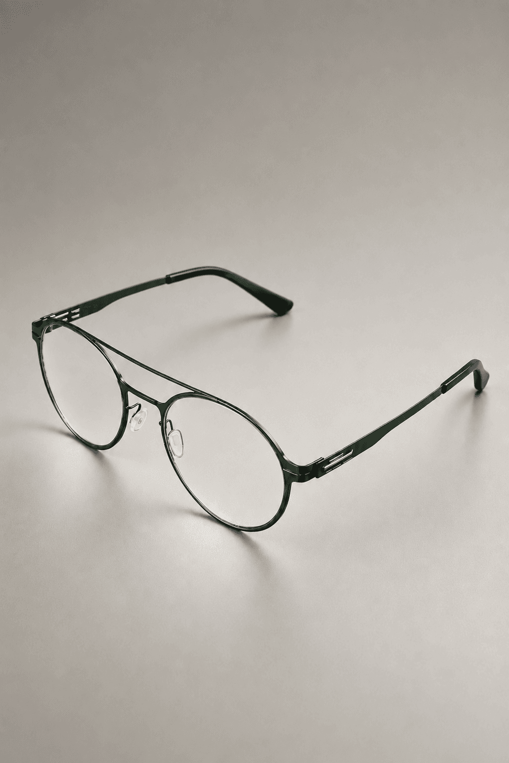 Complete Canopy green metal optical frame
